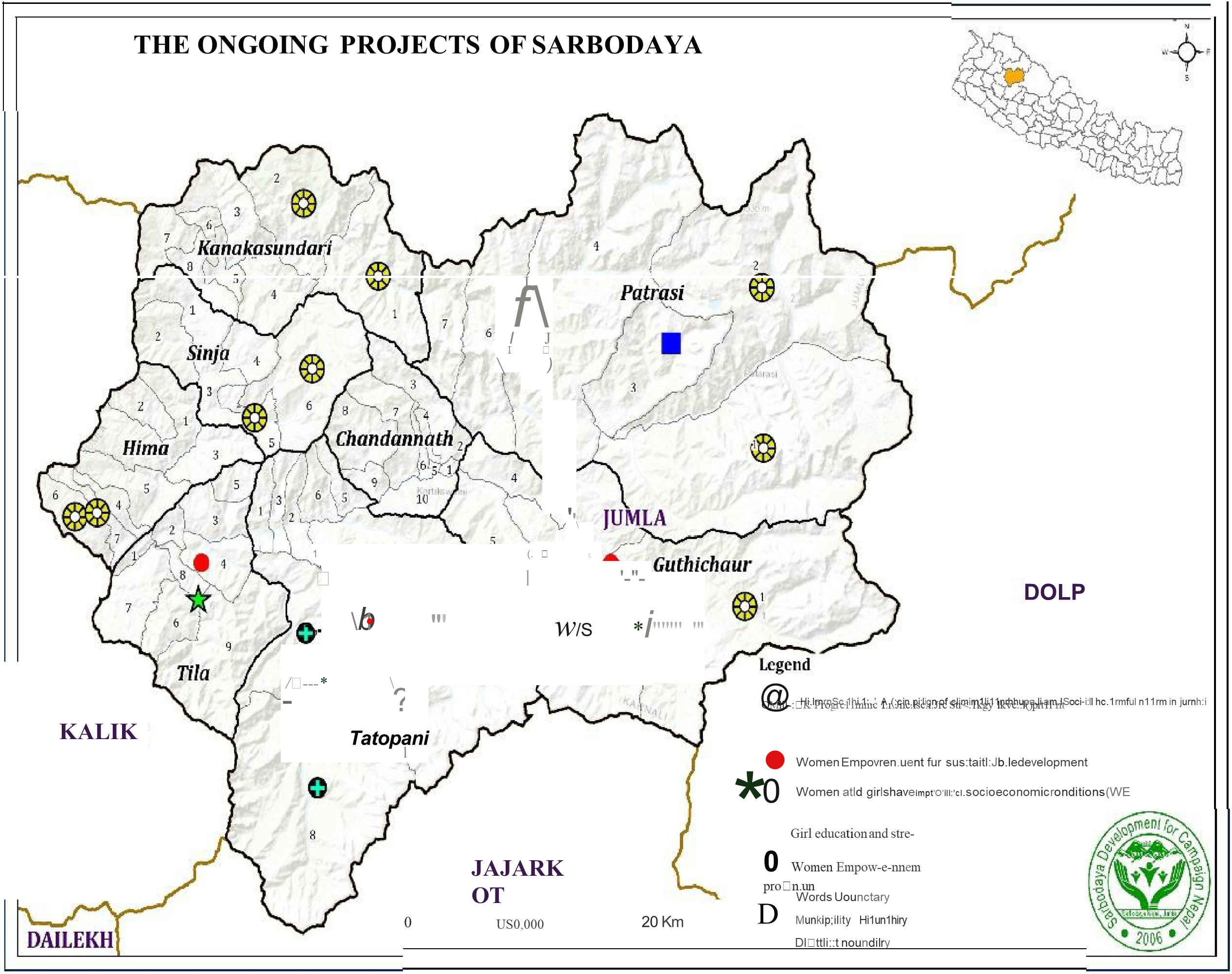 Ongoing Project and Coverage Areas of SNJ